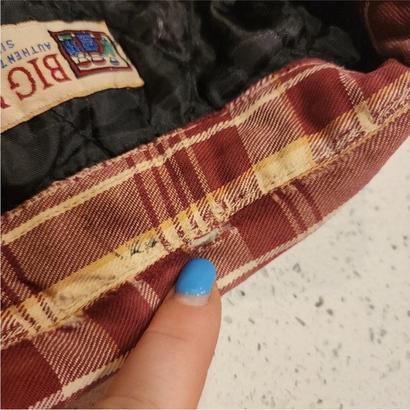 Vintage Big Mac Flannel Quilt Lined Pearl Snap Shacket Shirt Jacket Mens 2XLT - Picture 12 of 14